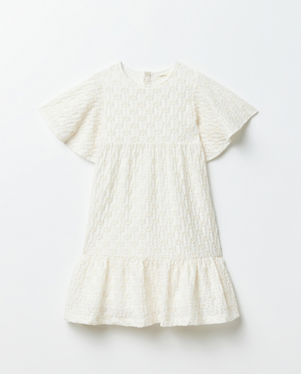Vestido com Estrutura Cru-5