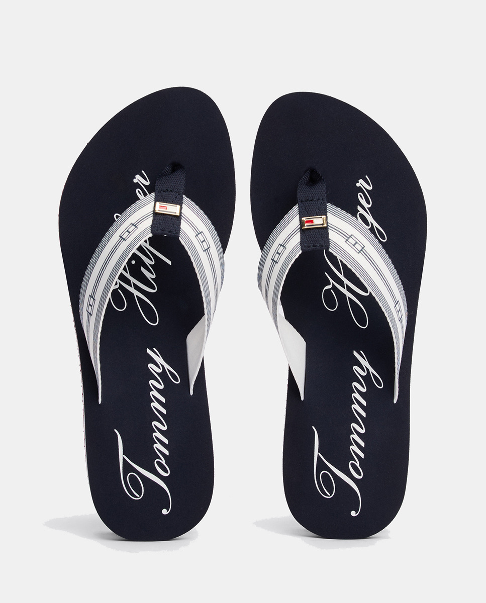 Calzzapato Sandalias Tommy Mujer 2019 Wedge Chanclas Tommy