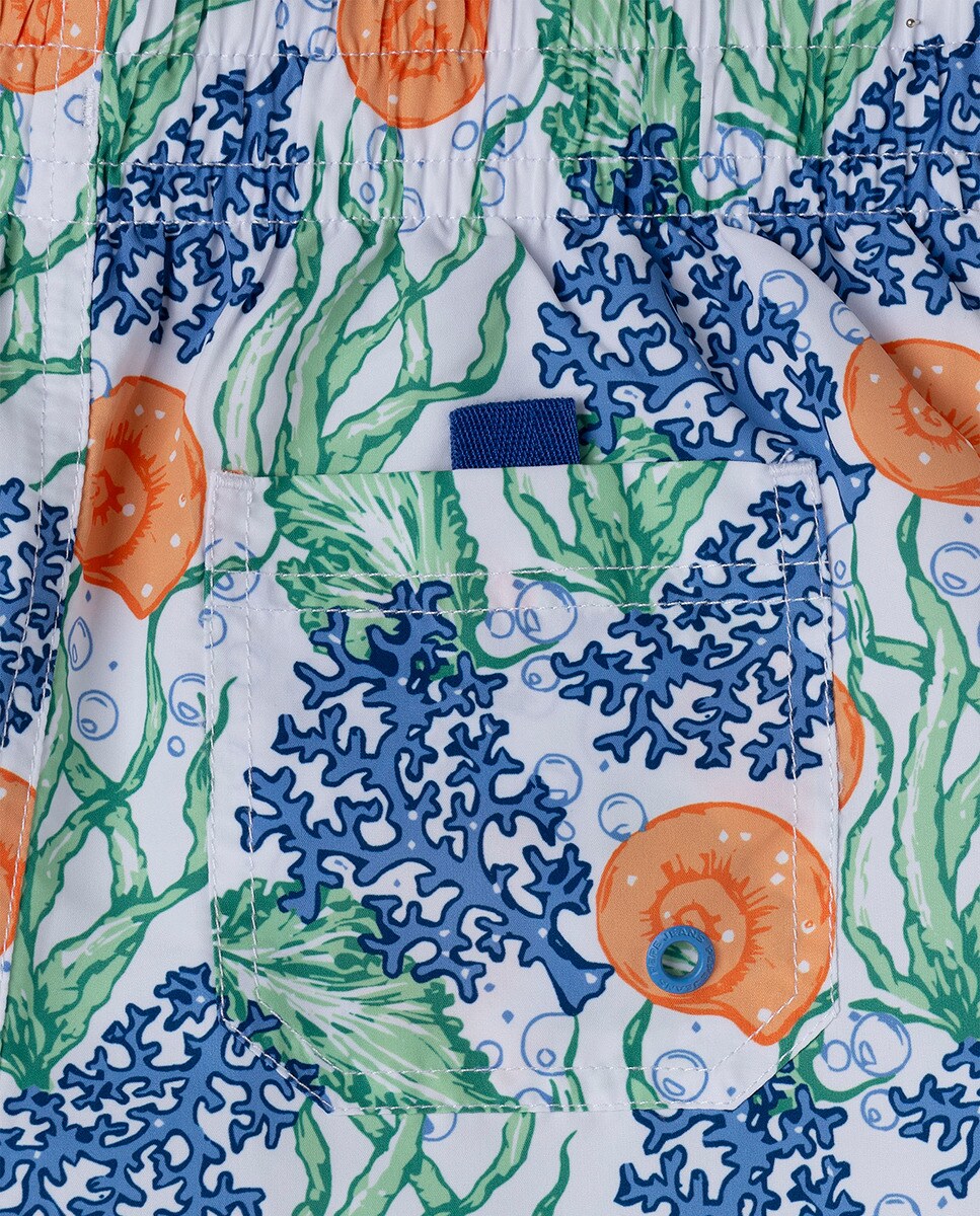 Calções de Banho Shell Multicolor-3