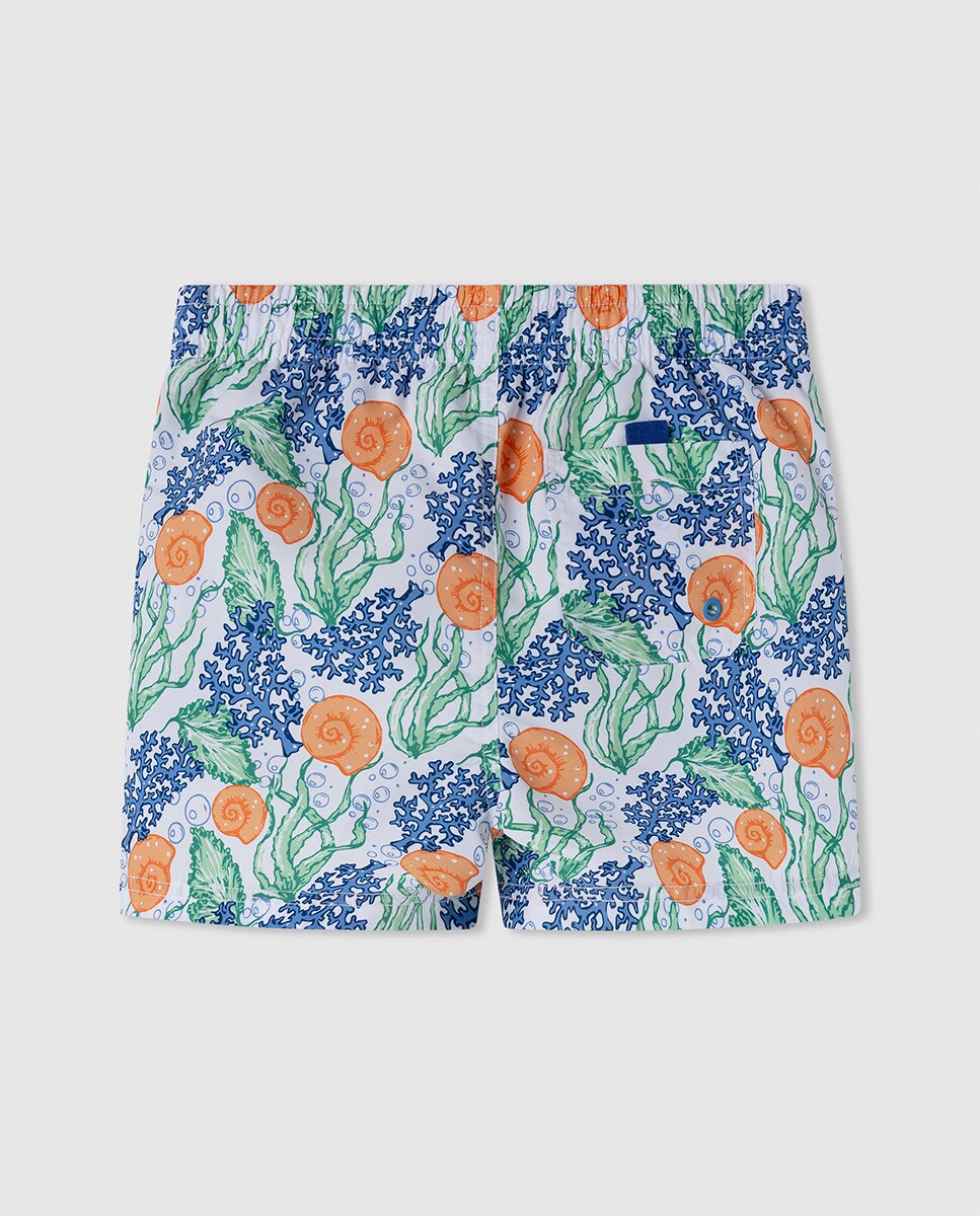 Calções de Banho Shell Multicolor-2