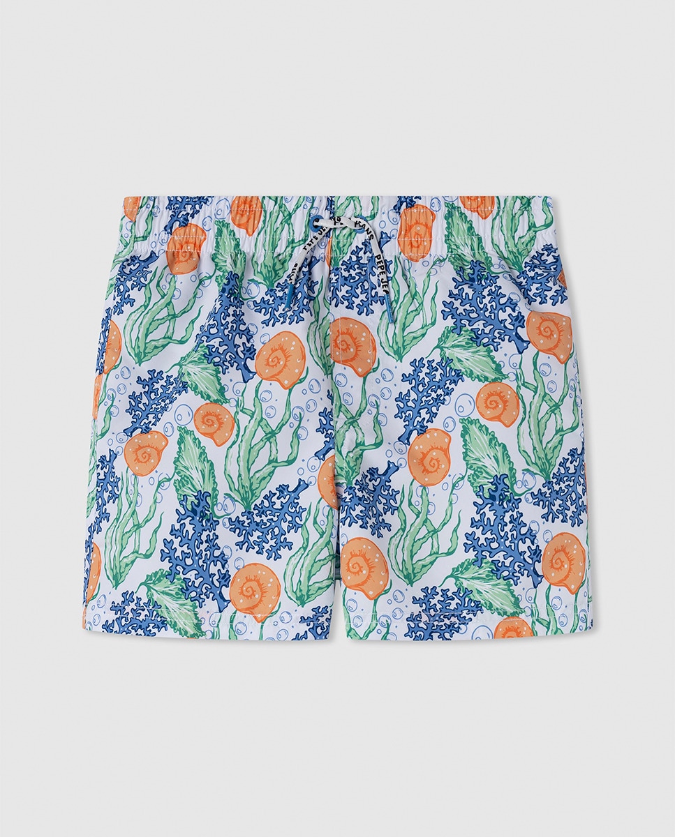 Calções de Banho Shell Multicolor-1