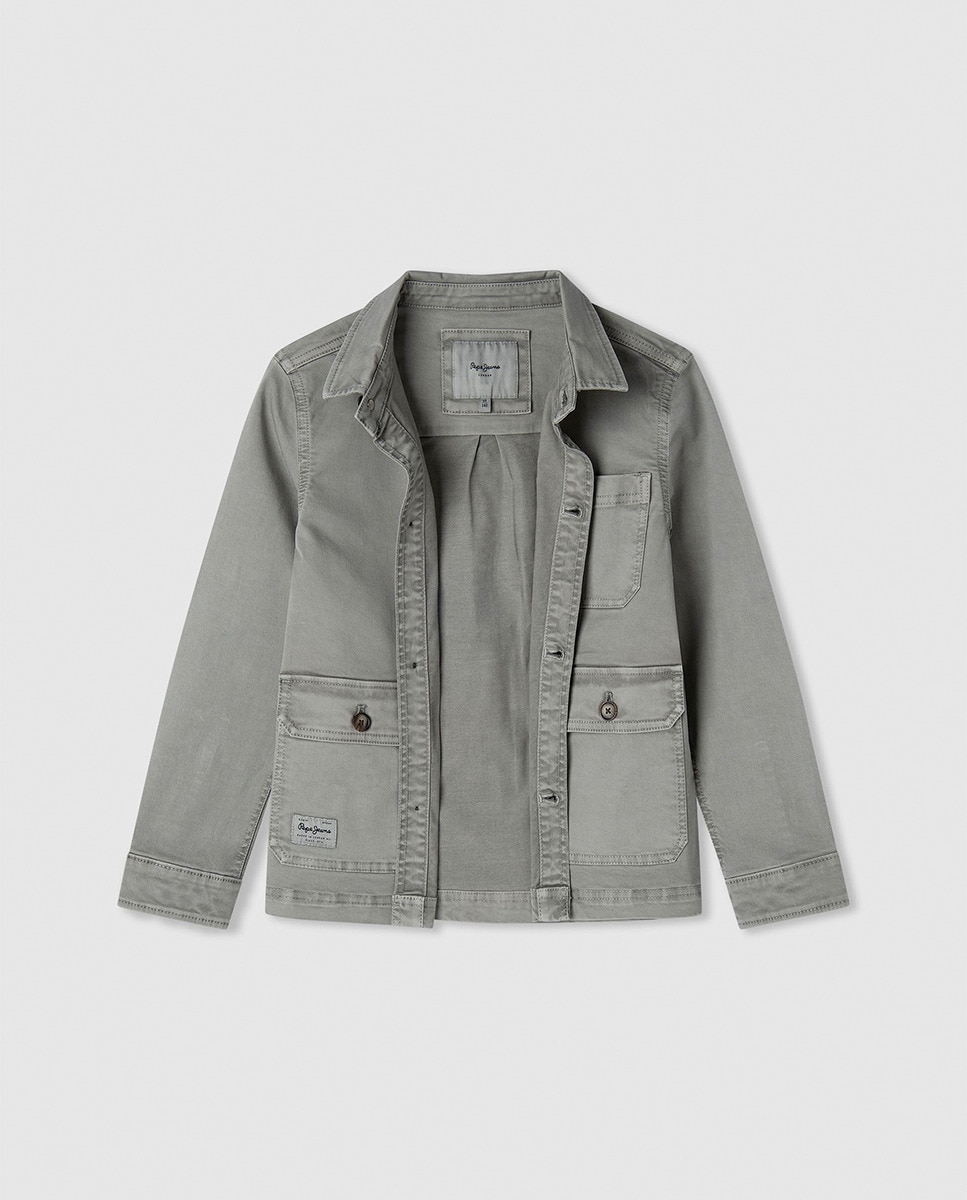 Sobrecamisa de Criança Melbert Cinzento-claro-3