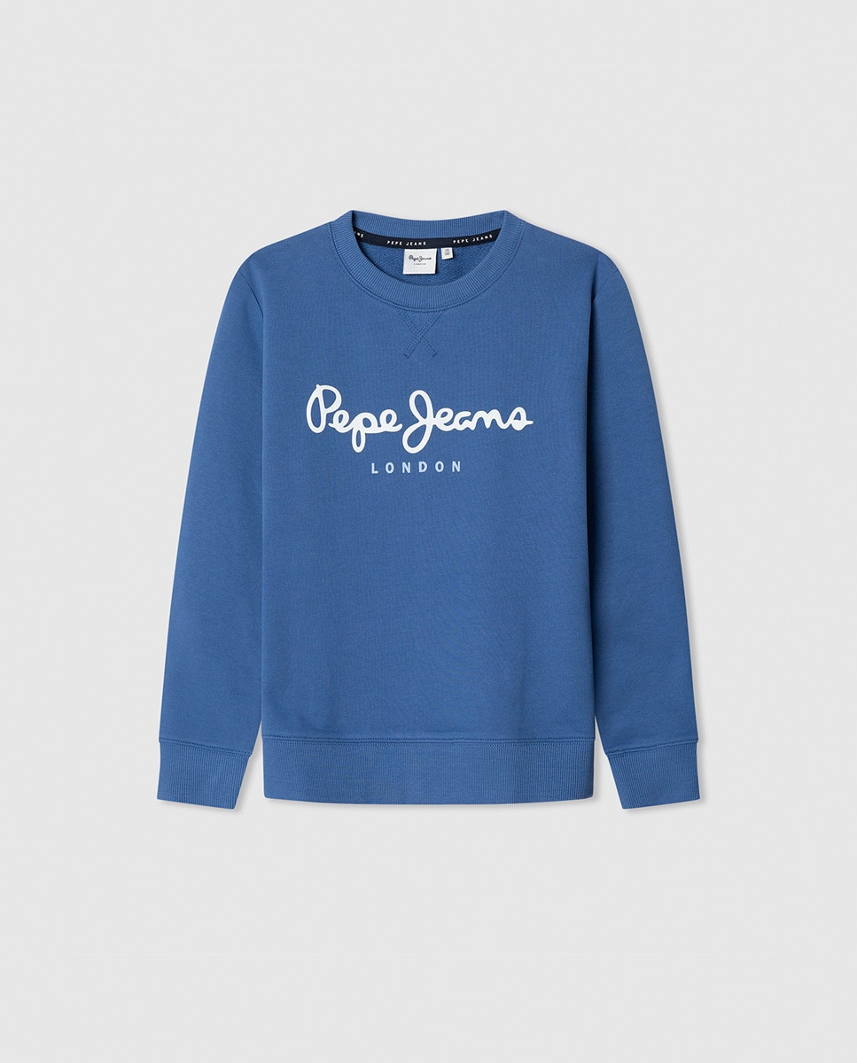 Sweatshirt de Criança Art Crew Azul-1