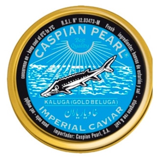 Caviar Fresco Kaluga unidade 50 g - Caspian Pearl