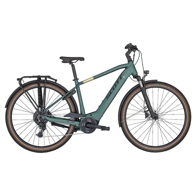 Imagem 0 de Bicicleta Elétrica Scott Sub Active Eride Men - Verde