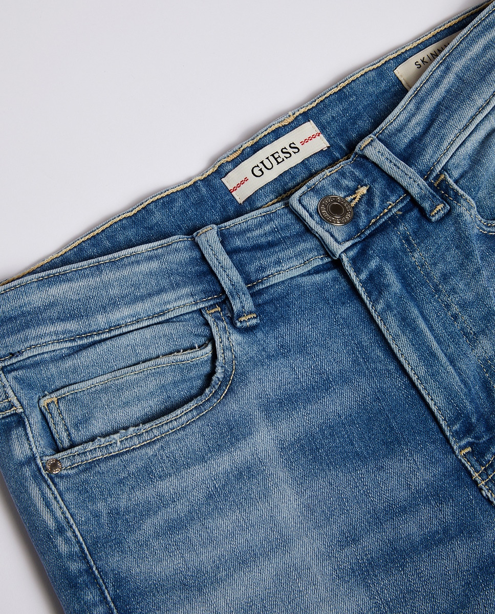 Calças 1981 Skinny Azul-claro-7