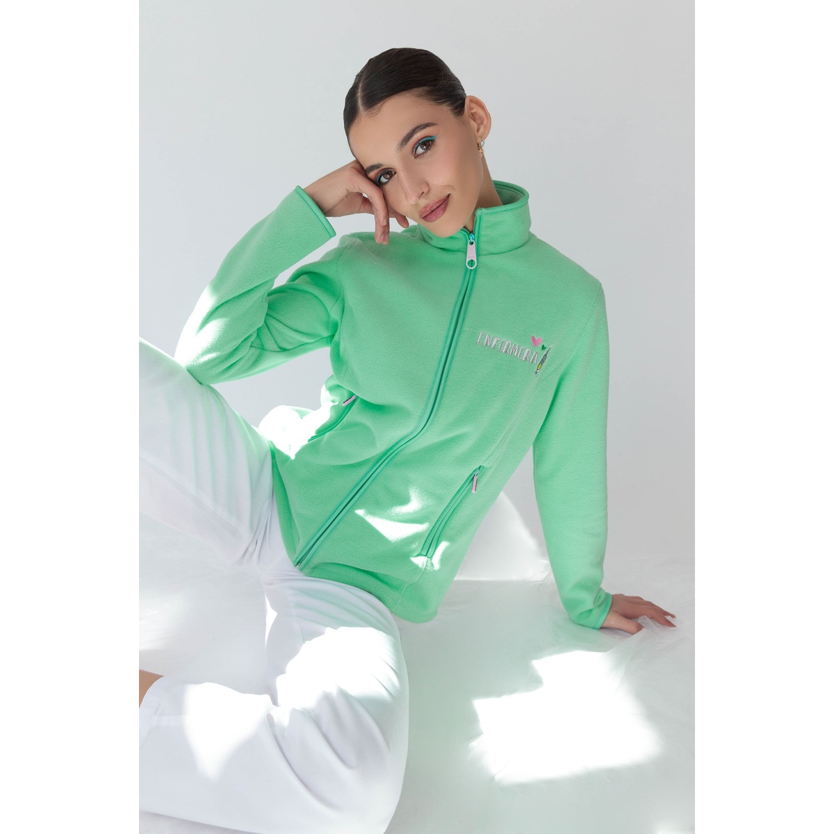 Chaqueta polar Enfermera en apuros Enfemera colors · Enfermera