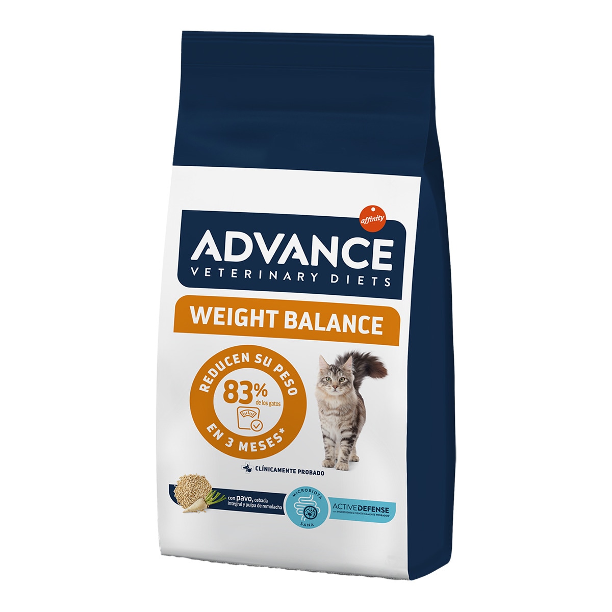Pienso para gatos adultos Advance Weight Balance Dietas Veterinarias 1