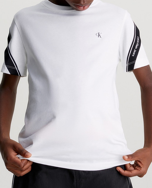 Imagen 0 de Camiseta de niño blanca de manga corta