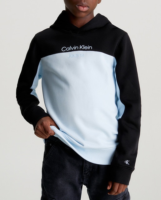 Imagen 0 de Sudadera de niño color block con capucha