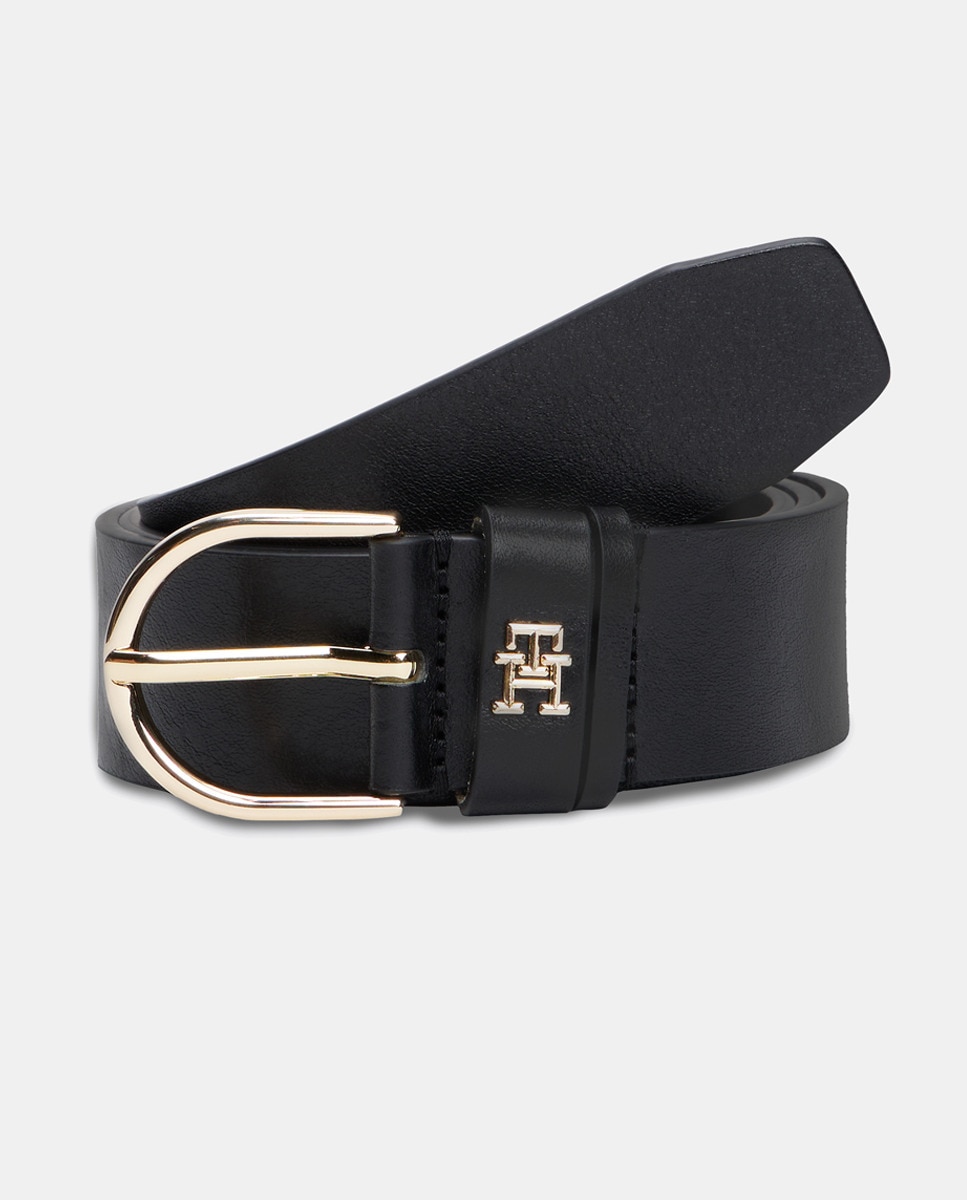 Cinto em Pele - Preto Preto-1