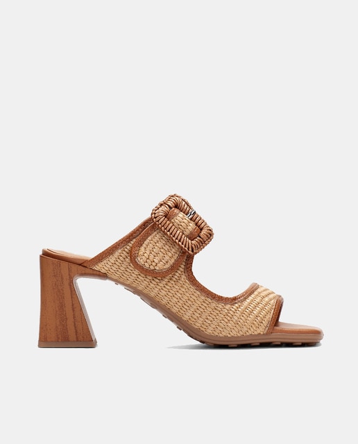 Imagen 0 de Zapatos mujer  sandalias de tacón en Rafia
