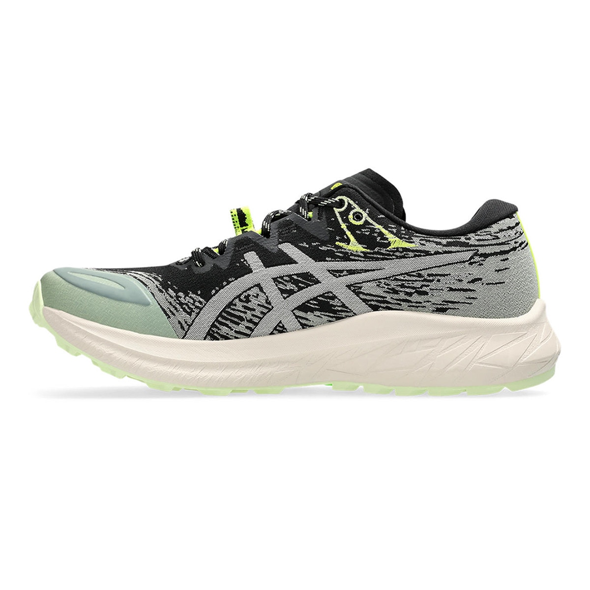 Sapatilhas de Trail Running de Mulher Fuji Lite 5 Preto / Bege-4