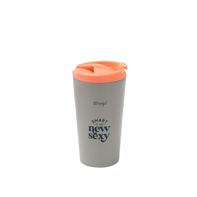 Imagen 0 de Taza take away térmica Mr Wonderful: Smart is the new sexy