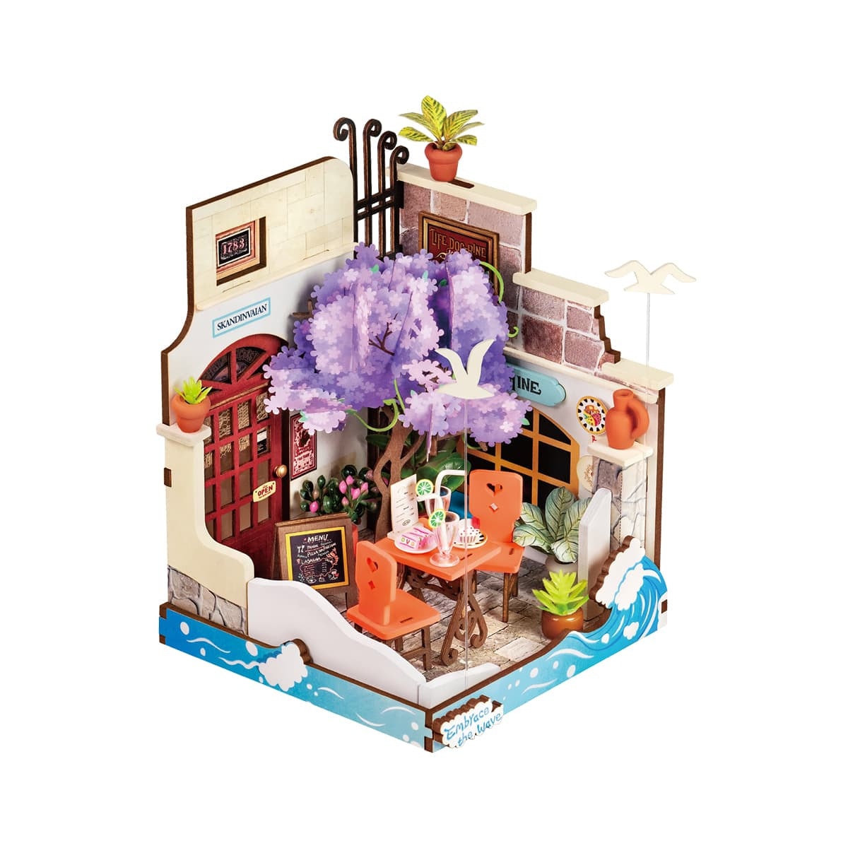Imagem 0 de Maqueta de casa em miniatura Rolife Sea Holiday Restaurant