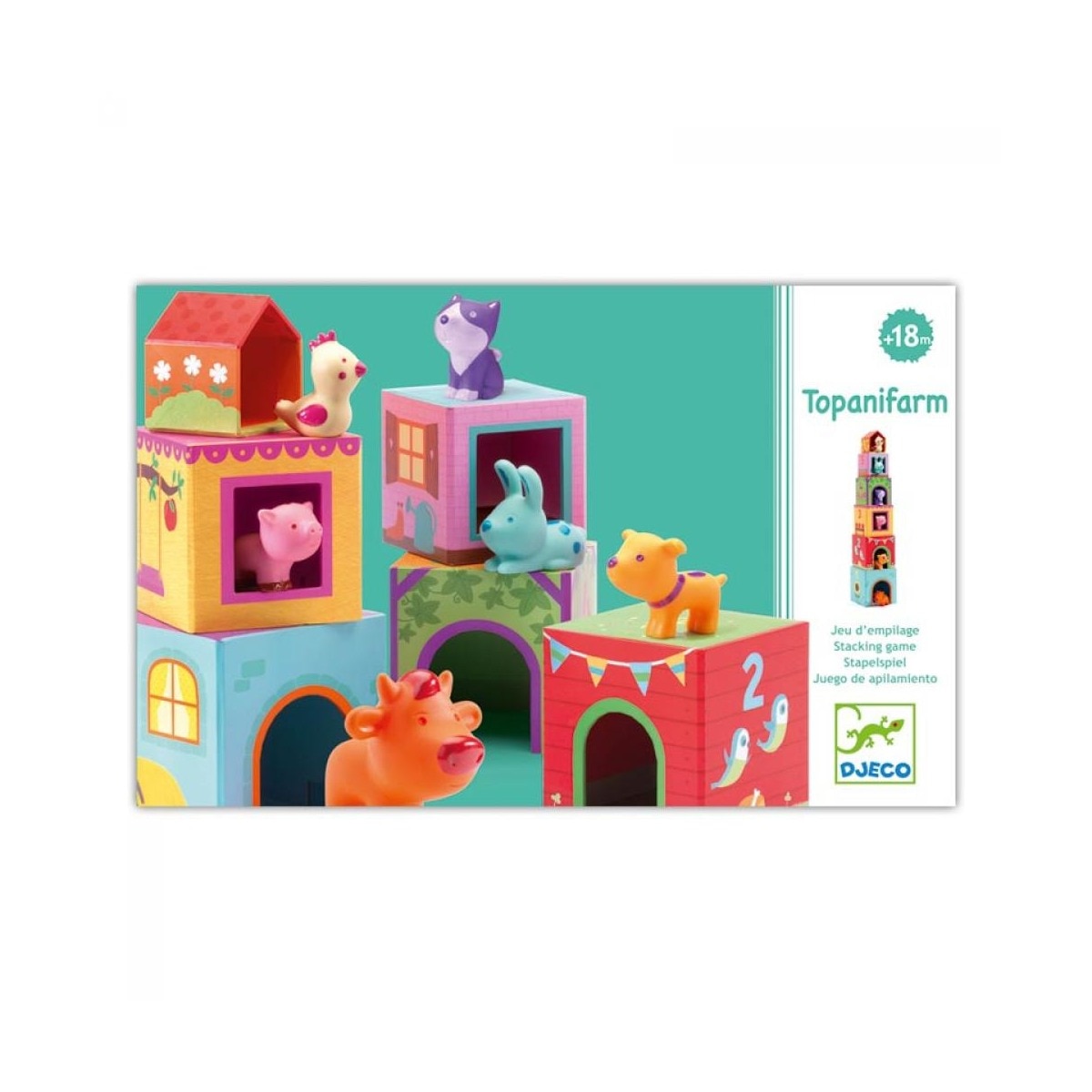 Imagem 0 de Jogo de Empilhar Topanifarm