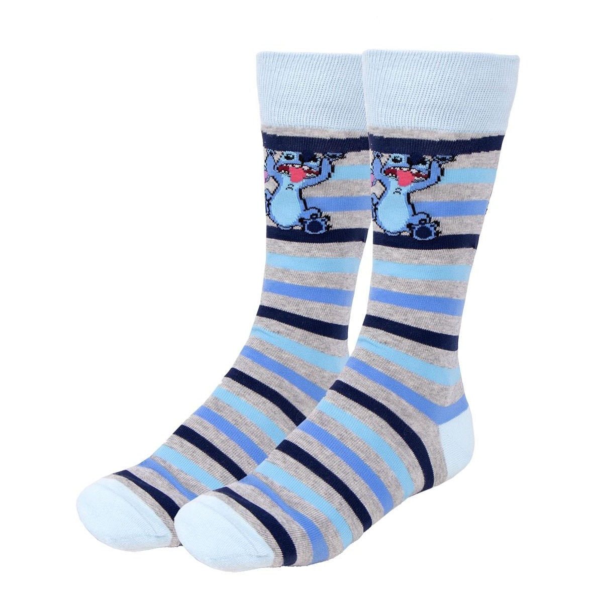 Set 3 Calcetines Lilo & Stitch faces Disney 4
