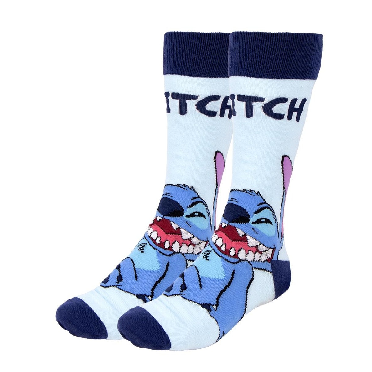 Set 3 Calcetines Lilo & Stitch faces Disney 3