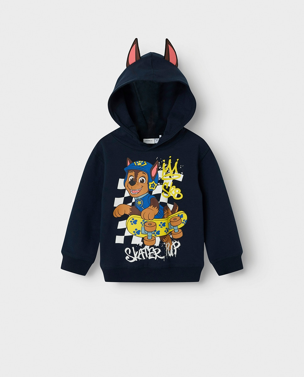Sweatshirt da Patrulha Pata de Crianças Azul-1