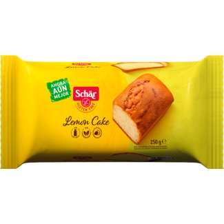 Bolo sem Glúten de Limão embalagem 250 g - Schar