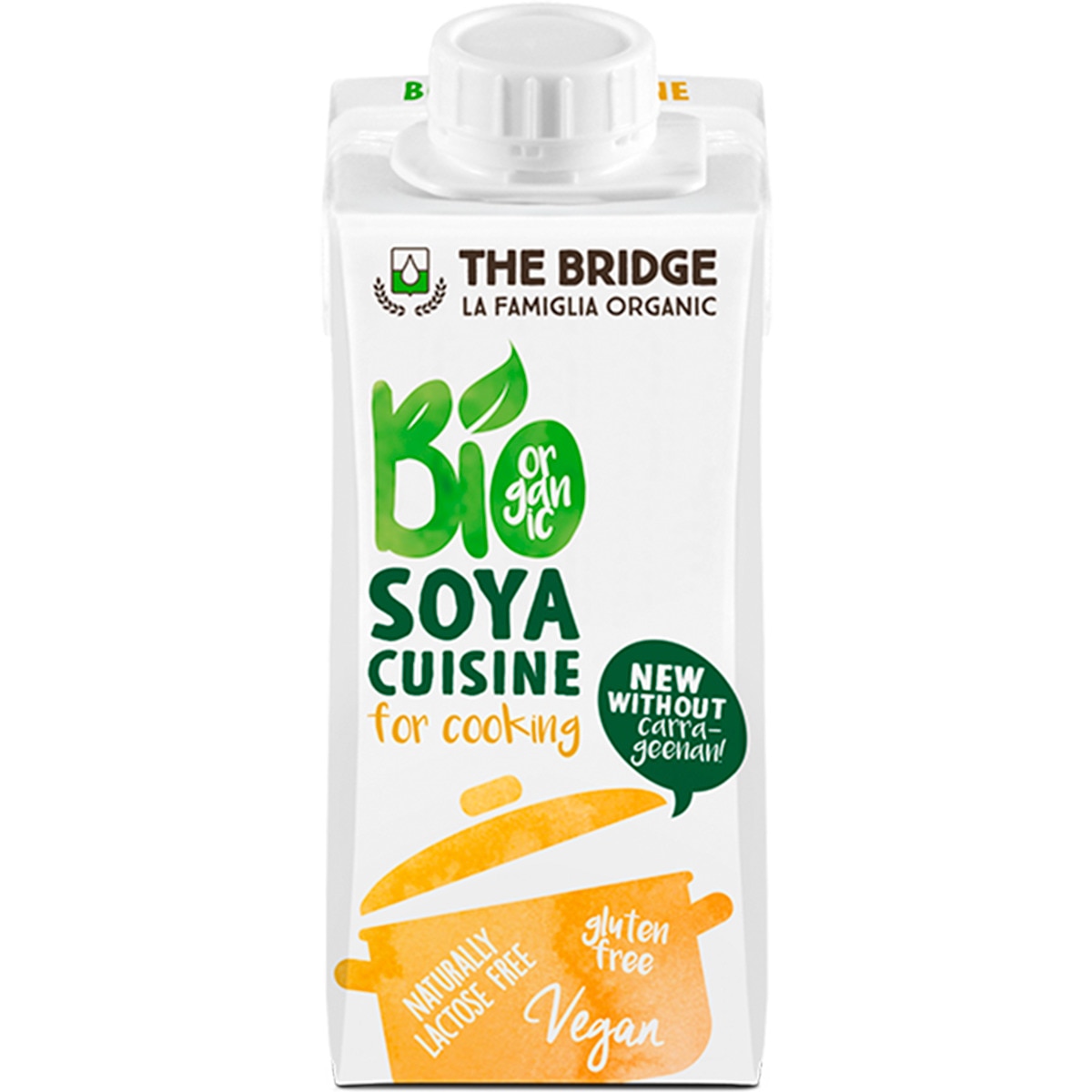 Creme Cozinha Soja Bio embalagem 200 ml