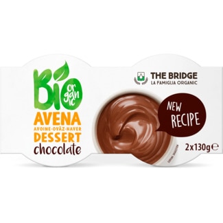 Sobremesa de Aveia e Chocolate Pack 2 unidades embalagem 130 g - The Bridge