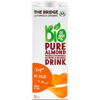 Bebida de Amêndoa 6% Bio embalagem 1 L - The Bridge