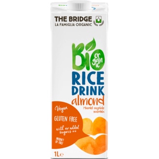 Bebida Bio de Arroz e Amêndoa embalagem 1 L - The Bridge