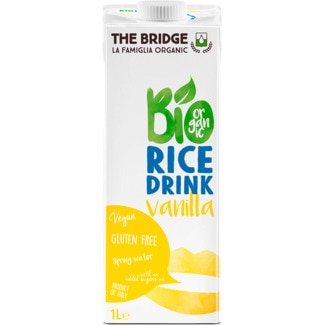 Bebida Bio Arroz e Baunilha embalagem 1 L - The Bridge