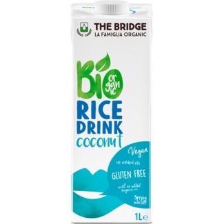 Bebida Bio de Arroz e Coco embalagem 1 L - The Bridge