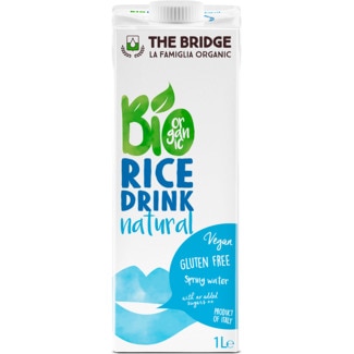 Bebida Bio de Arroz Natural embalagem 1 L - The Bridge