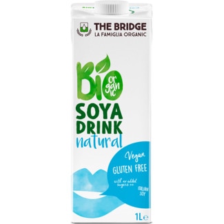 Bebida Bio de Soja Natural embalagem 1 L - The Bridge