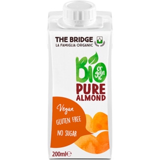 Bebida Bio e Amêndoa sem Açúcar embalagem 200 ml - The Bridge