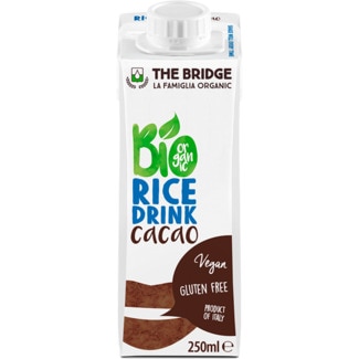 Bebida Bio de Arroz e Cacau embalagem 250 ml - The Bridge