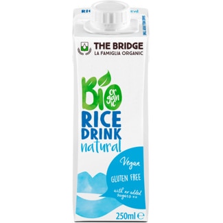 Bebida Bio de Arroz Natural embalagem 250 ml - The Bridge