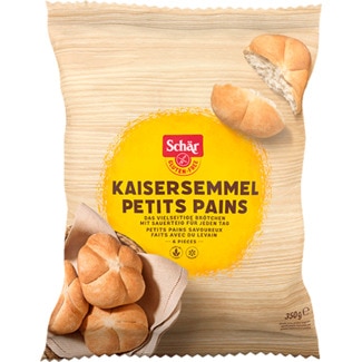 Pão Congelado Vianinhas embalagem 350 g - Schar