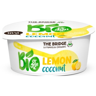 Iogurte Bio de Coco e Limão embalagem 125 g - The Bridge