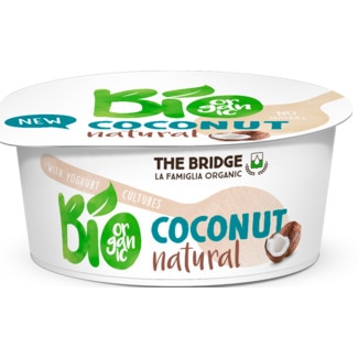 Iogurte Bio de Coco Natural embalagem 125 g - The Bridge