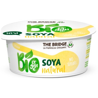 Iogurte Bio de Soja Natural embalagem 125 g - The Bridge