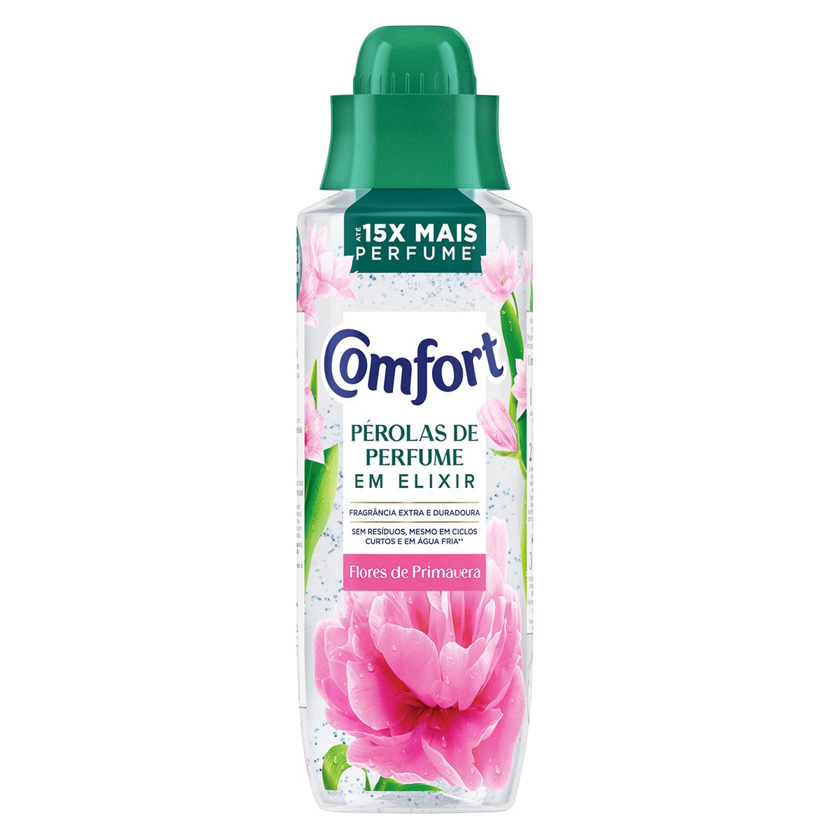 Intensificador Perfume Pérolas Flores de Primavera embalagem 460 ml