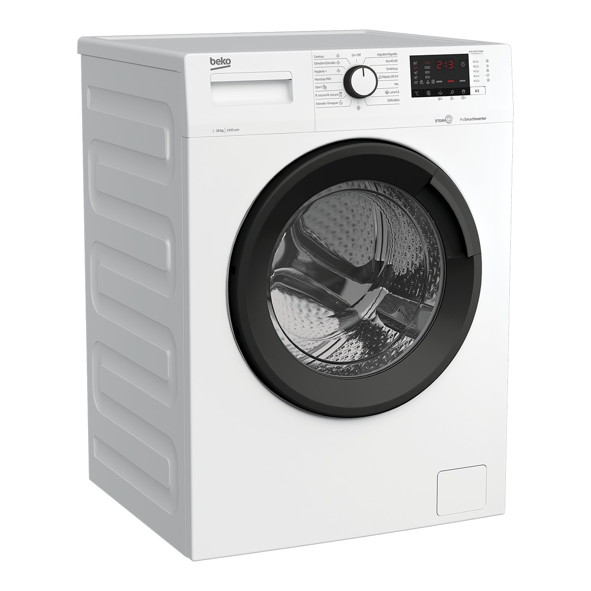 Lavadora Beko 10 kg / 1.400 rpm - WTA 10712 XSWR Blanco-3