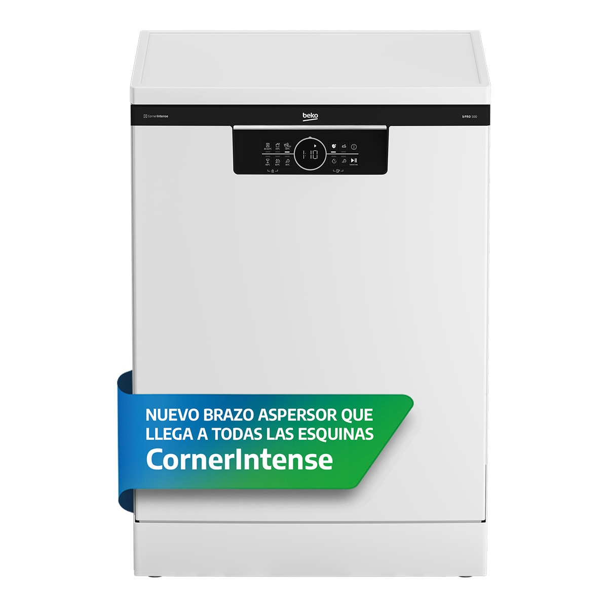 Lavavajillas Beko 14 servicios, 60 cm - BDFN26440WC Blanco-3