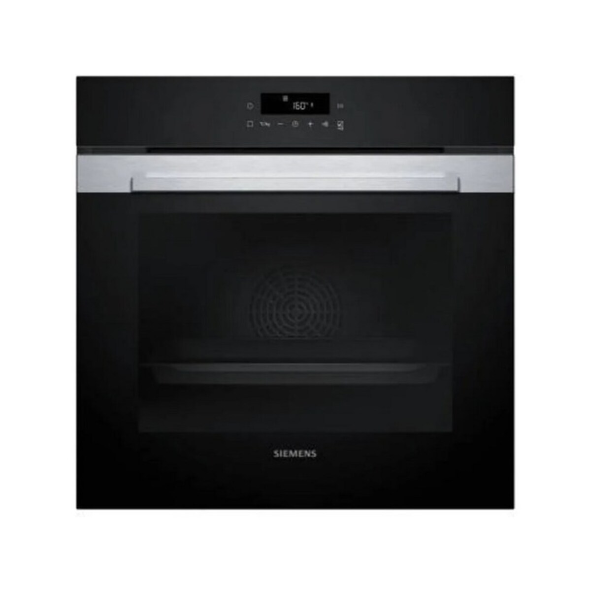 Forno Multifunções Siemens HB372AES3 Pirolítico e de 71 Litros - Preto e Inox Preto-1