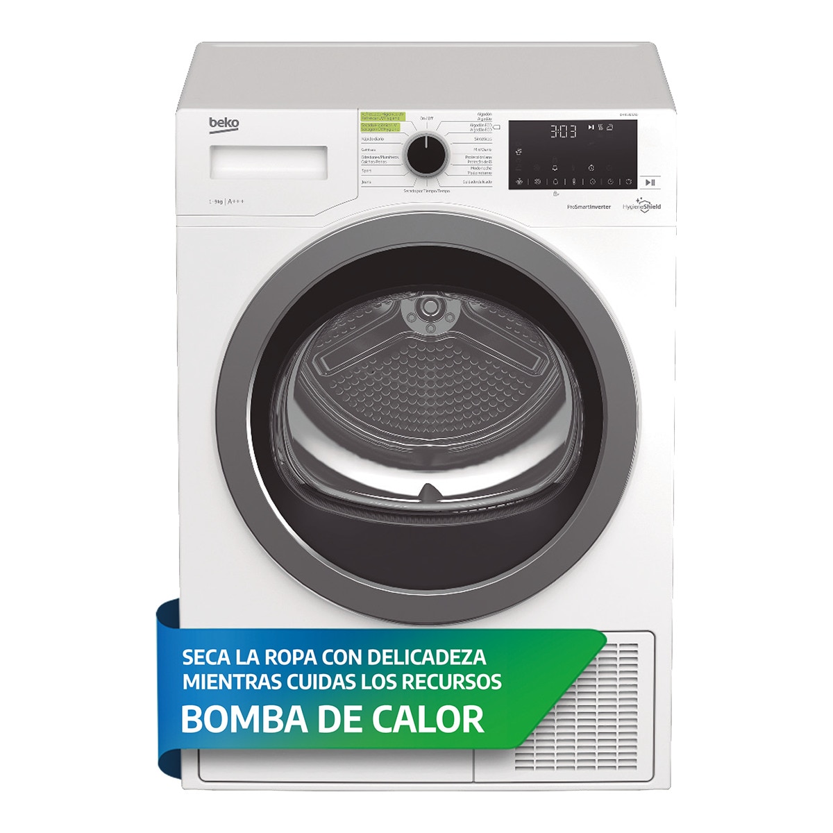 Kg Beko Dhs 8312 Ga0 Secadora Beko A DHA8512RX Bomba De Calor 8KG 2025
