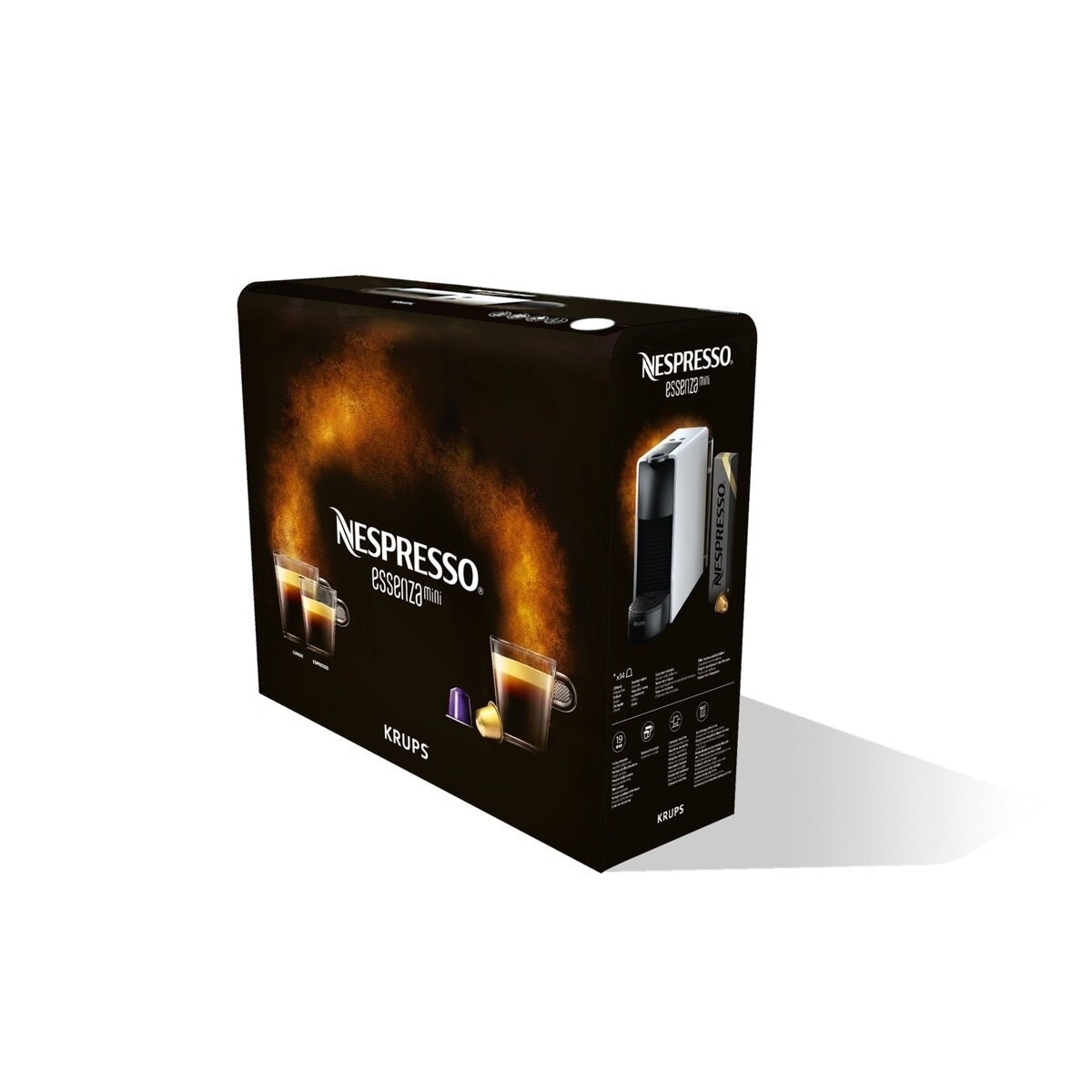 Máquina de Café Krups Nespresso Essenza Mini Black XN110810 para Cápsulas - Preto Cinzento-7