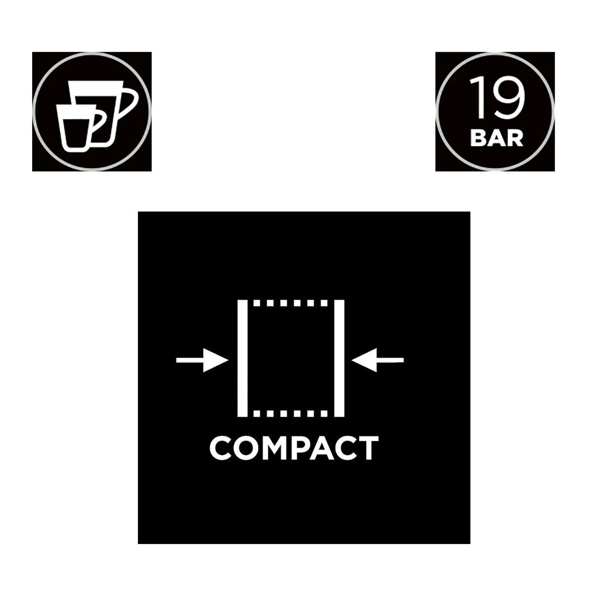 Máquina de Café Automática Krups Nespresso Essenza Mini para Cápsulas Nespresso Original Branco-6