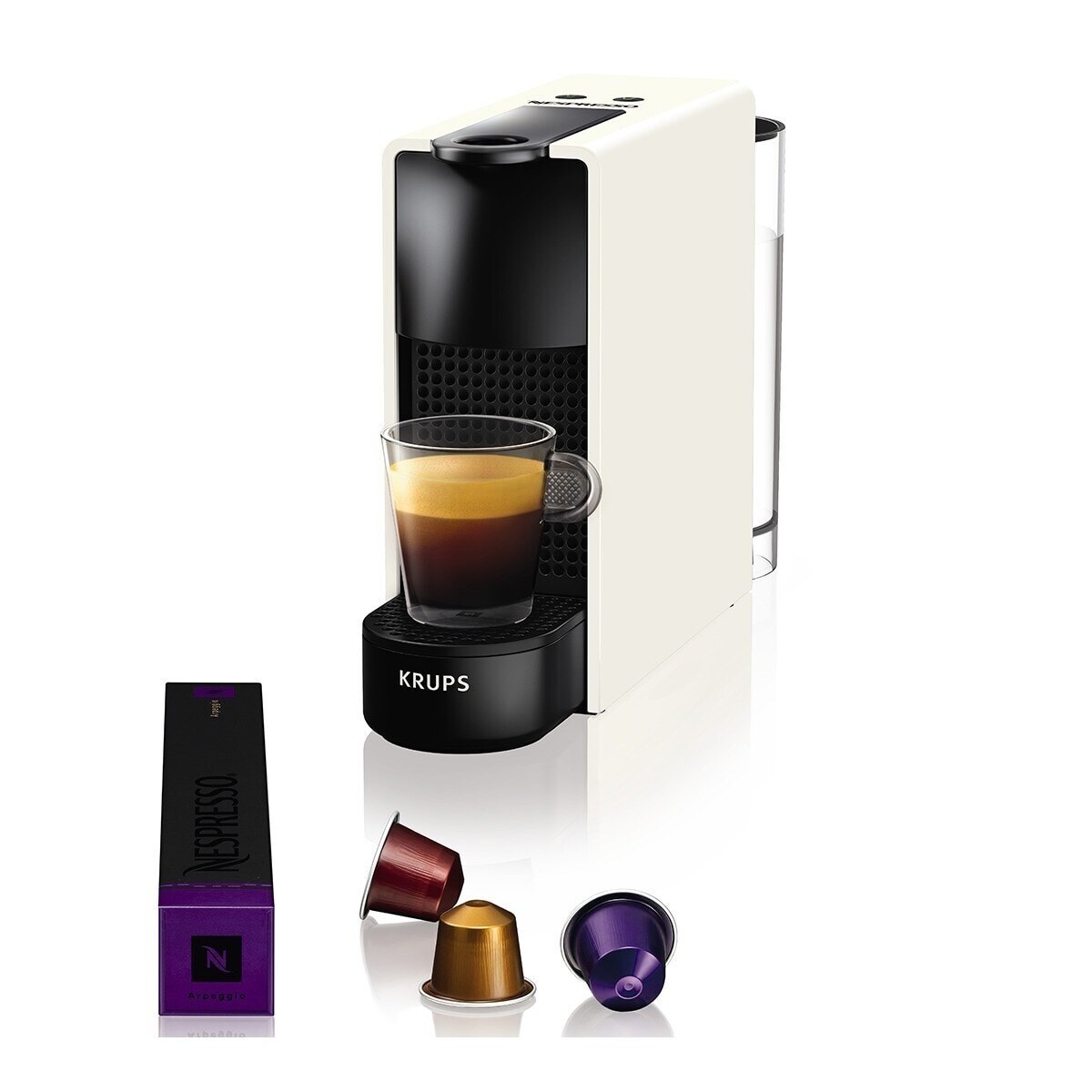 Máquina de Café Automática Krups Nespresso Essenza Mini para Cápsulas Nespresso Original Branco-5