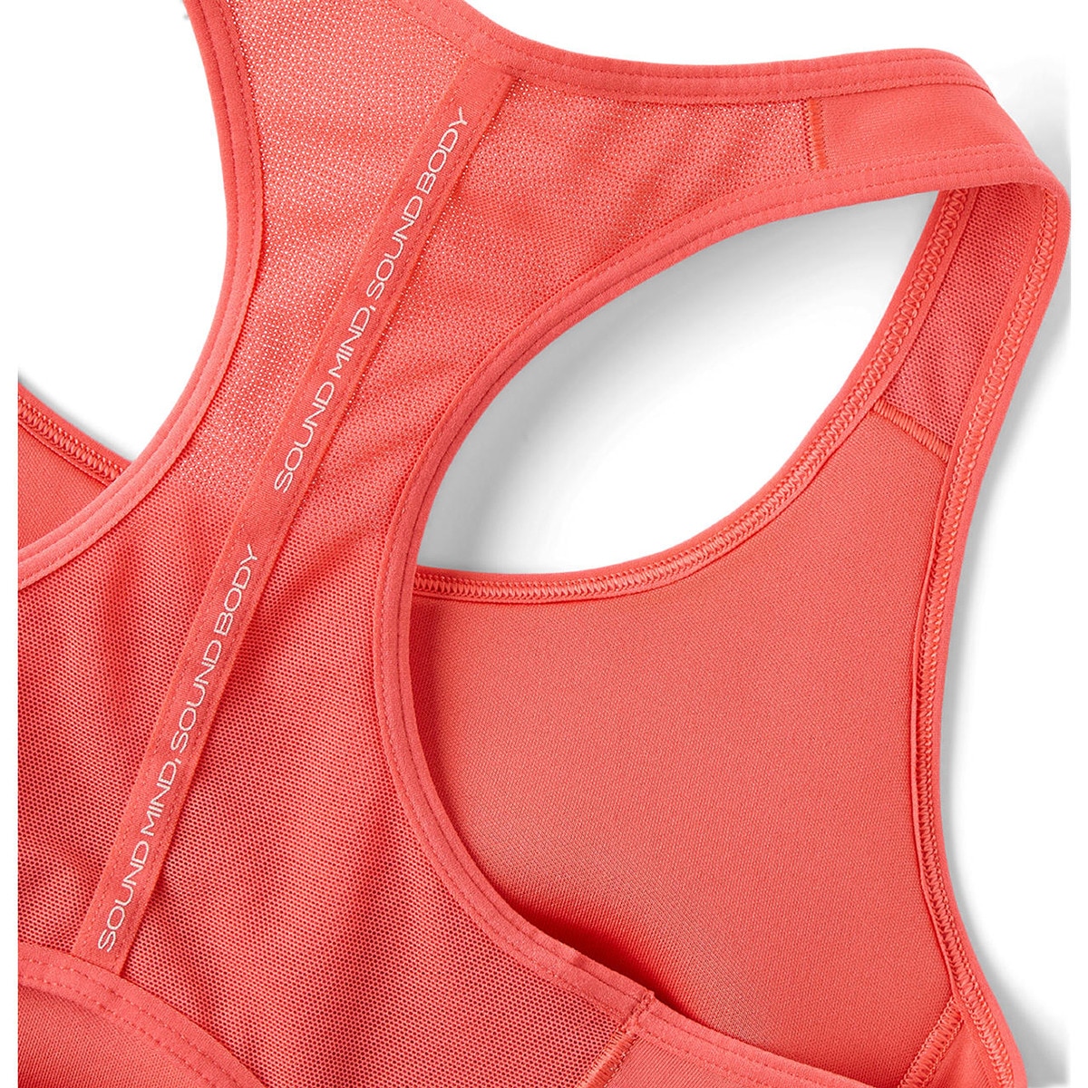 Tops de Running de Mulher Road Compression Bra Laranja-5