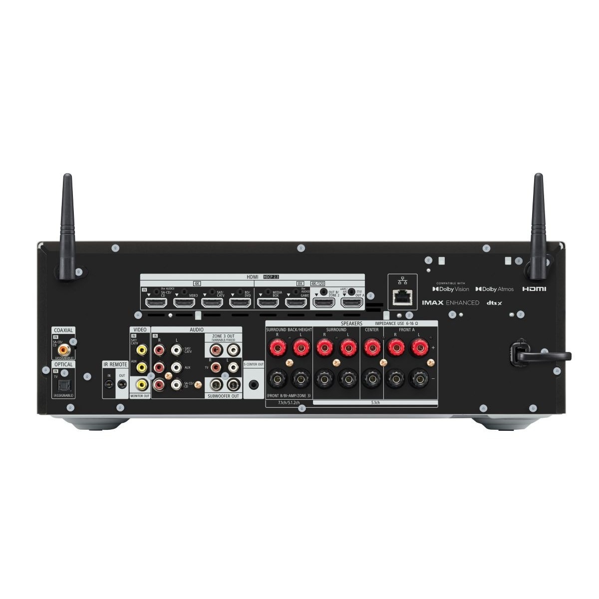 Amplificador A/V Sony TA-AN1000 de 7,2 Canais e 8K Preto-4