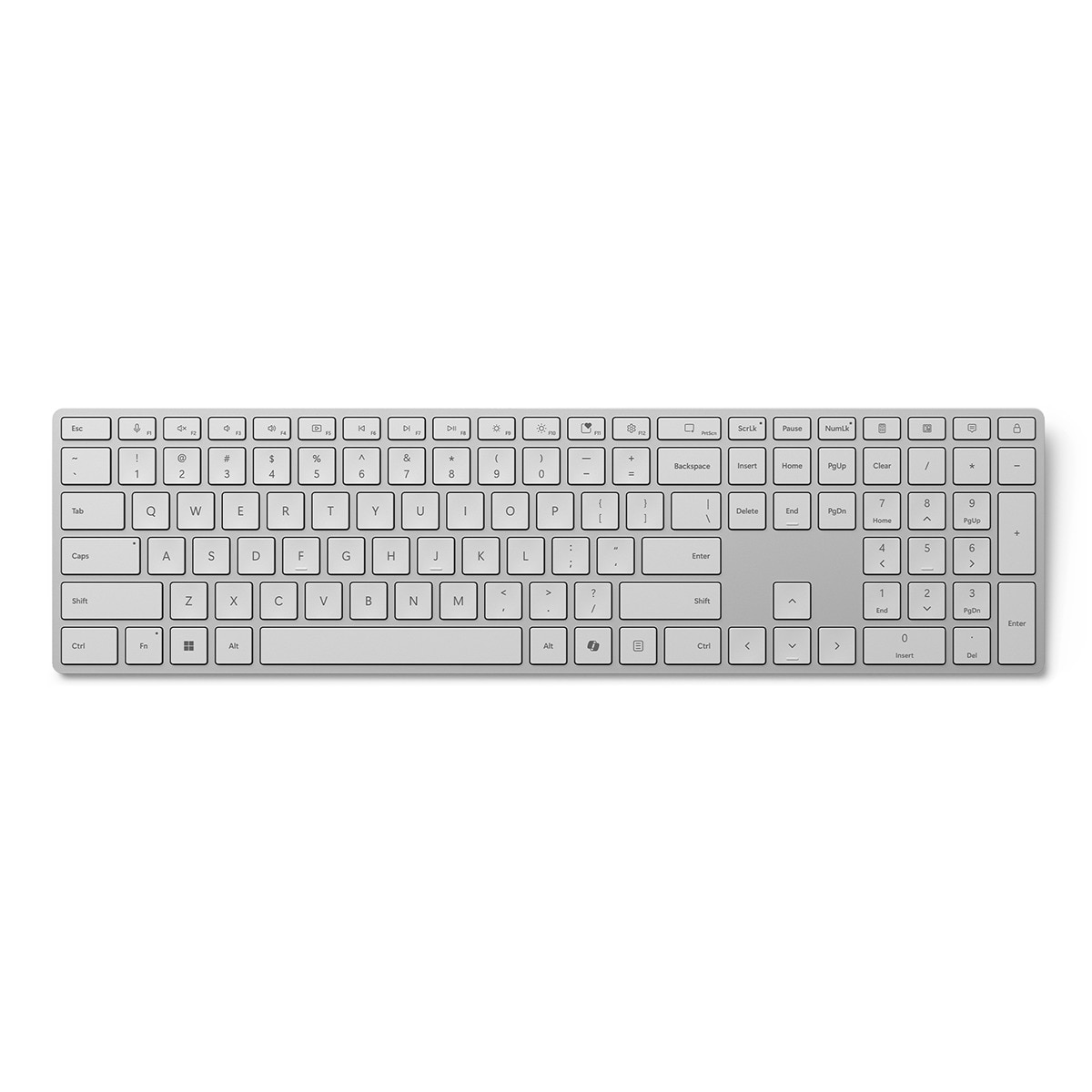 Teclado Microsoft Surface Bluetooth con tecla Copilot Negro-1
